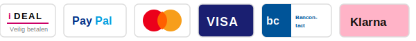 Betaalmethoden iDeal PayPal Mastercard Visa Bancontact Klarna