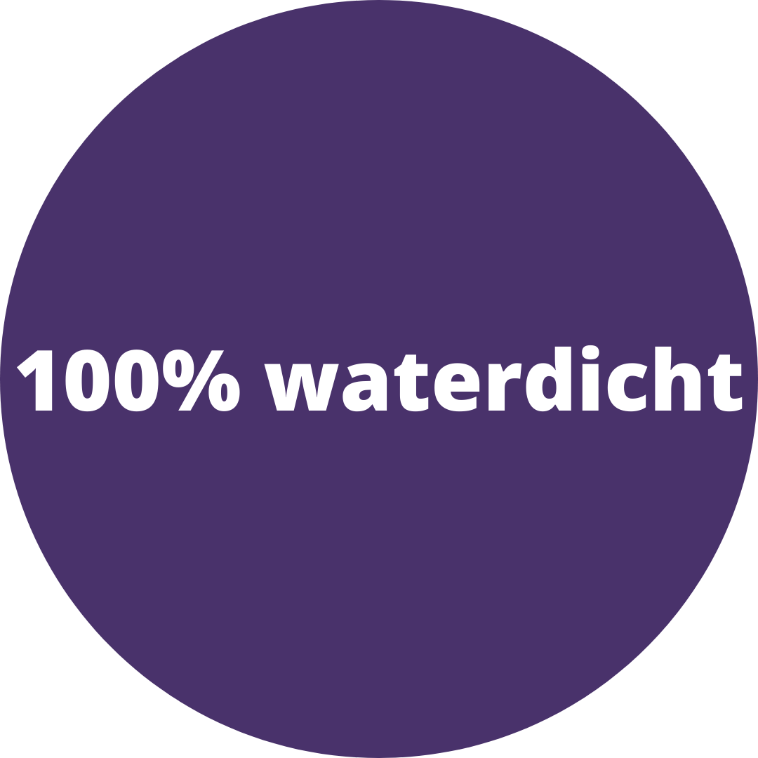 100% waterdicht