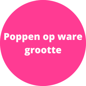 Poppen op ware grootte