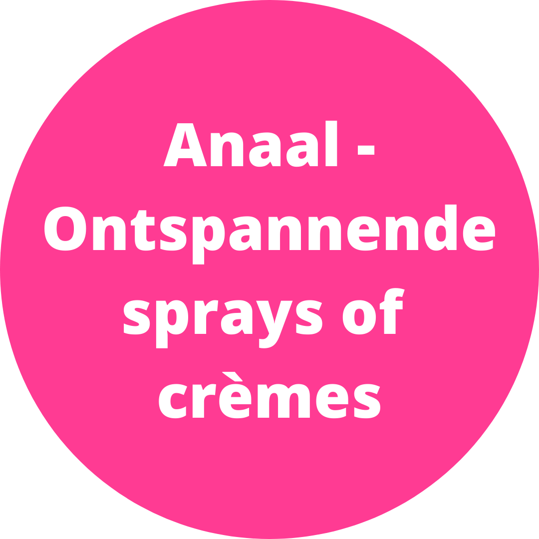 Anaal - Ontspannende sprays of crèmes