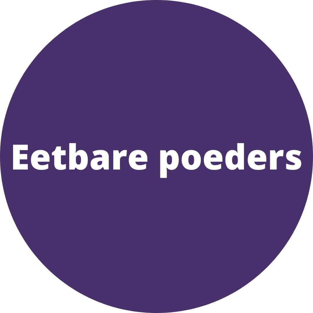 Eetbare poeders