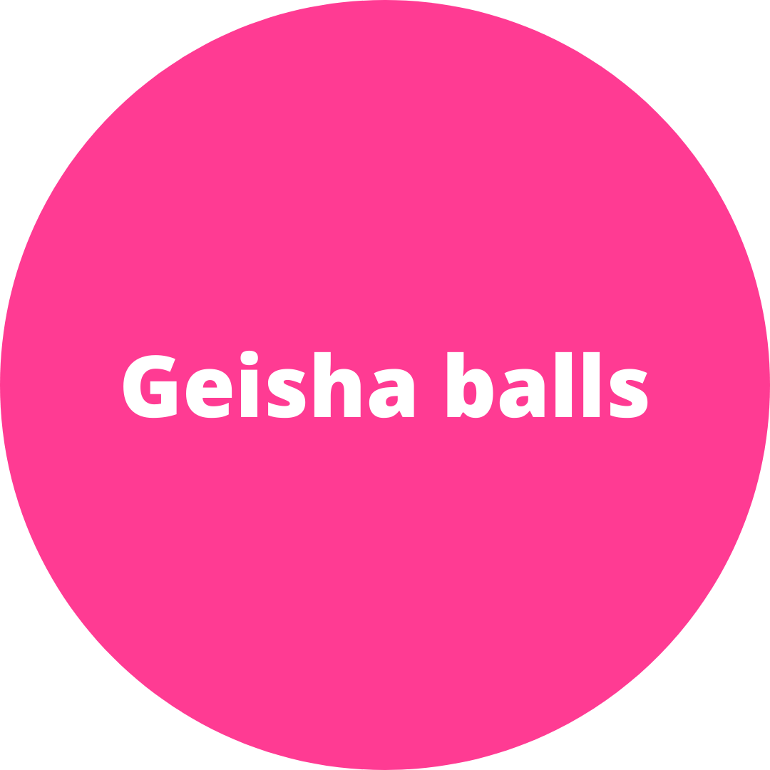 Geisha balls