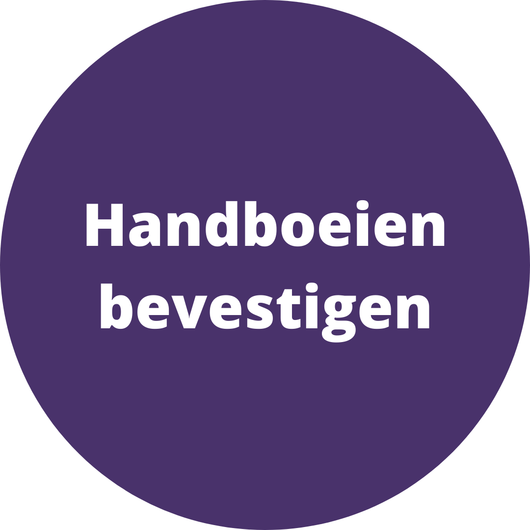 Handboeien bevestigen