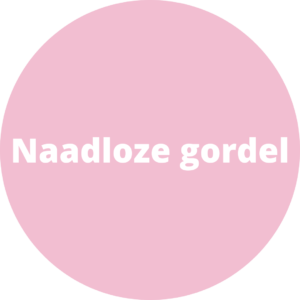 Naadloze gordel