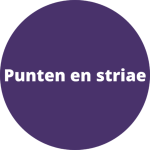 Punten en striae