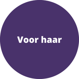 Voor haar