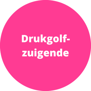 Drukgolf-zuigende