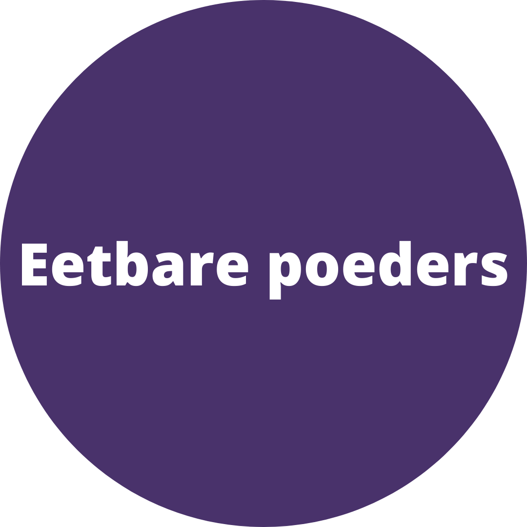 Eetbare poeders