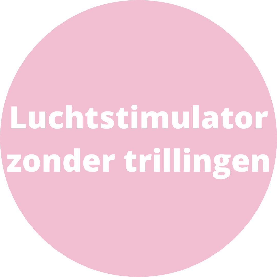 Luchtstimulator zonder vibratie