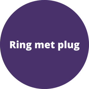 Ring met plug