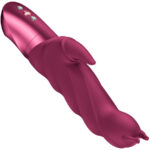 FUN FACTORY - DARLING DEVIL RABBIT VIBRATOR WINE RED