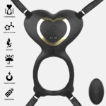 IBIZA - HEART PANTY COUPLE VIBRATOR REMOTE CONTROL