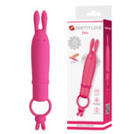 PRETTY LOVE - DELIA RABBIT VIBRATOR WITH RESISTANCE RING