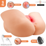 INTENSE DEEP TOUCH - JULIA ANAL AND VAGINAL MASTURBATOR WITH SUCTION, HEAT, VIBRATION AND VOICE EFFECTS WITH REMOTE CONTROL 9 KG