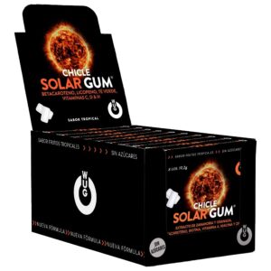 WUG GUM - SOLAR GUM SUN TANNING | DISPLAY 12 X 8 UNITS