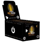 WUG GUM - ON CAFFEINE, GINSENG AND GUARANA GUM | DISPLAY 12 X 8 UNITS