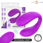 INTENSE - NORA VIBRATING CLAMP STIMULATOR PURPLE