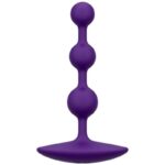 ROMP - AMP PURPLE FLEXIBLE SILICONE ANAL BEADS 12.5 CM PURPLE
