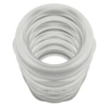 ROMP - MOSH TRANSPARENT MALE MASTURBATOR WITH 6 CM REVERSBLE SHEATH