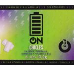 WUG ON - FUNCTIONAL CAFFEINE & GUARANA GUM MINT & VANILLA FLAVOUR BLISTER 8 PCS