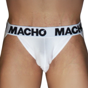 MACHO - MX29BL JOCK WHITE + WHITE S