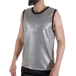 MACHO - FINE GLITTER T-SHIRT L/XL
