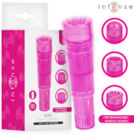 INTENSE - KURT MINI MASSAGER WITH 4 INTERCHANGEABLE HEADS PINK