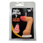 DIABLO PICANTE - PENIS CANDLE IN THE SHAPE OF THE NUMBER 7 FLESH COLOR