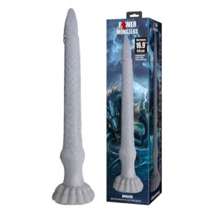 POWER MONSTERS - BASILISK FANTASY SILICONE DILDO 43 CM Ø 5 CM