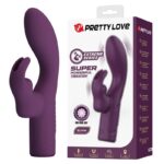 PRETTY LOVE - OLIVIA RECHARGEABLE RABBIT VIBRATOR 10 FUNCTIONS