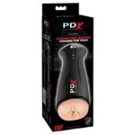 PDX ELITE - FAP-GASM INTERMITTENT SUCTION & VIBRATION MASTURBATOR