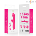 INTENSE - IVY FLEXIBLE VIBRATOR 10 VIBRATIONS WITH STIMULATING TONGUE PINK