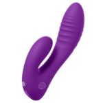 FANTASY FOR HER - SECRET LOVER DOUBLE-SPOT VIBRATOR GY CLITORIS RECHARGEABLE PURPLE